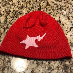 BAPE SKULL CAP BAPESTA RED USED